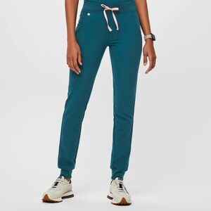 FIGS Zamora Jogger Scrub Pant Caribbean Blue